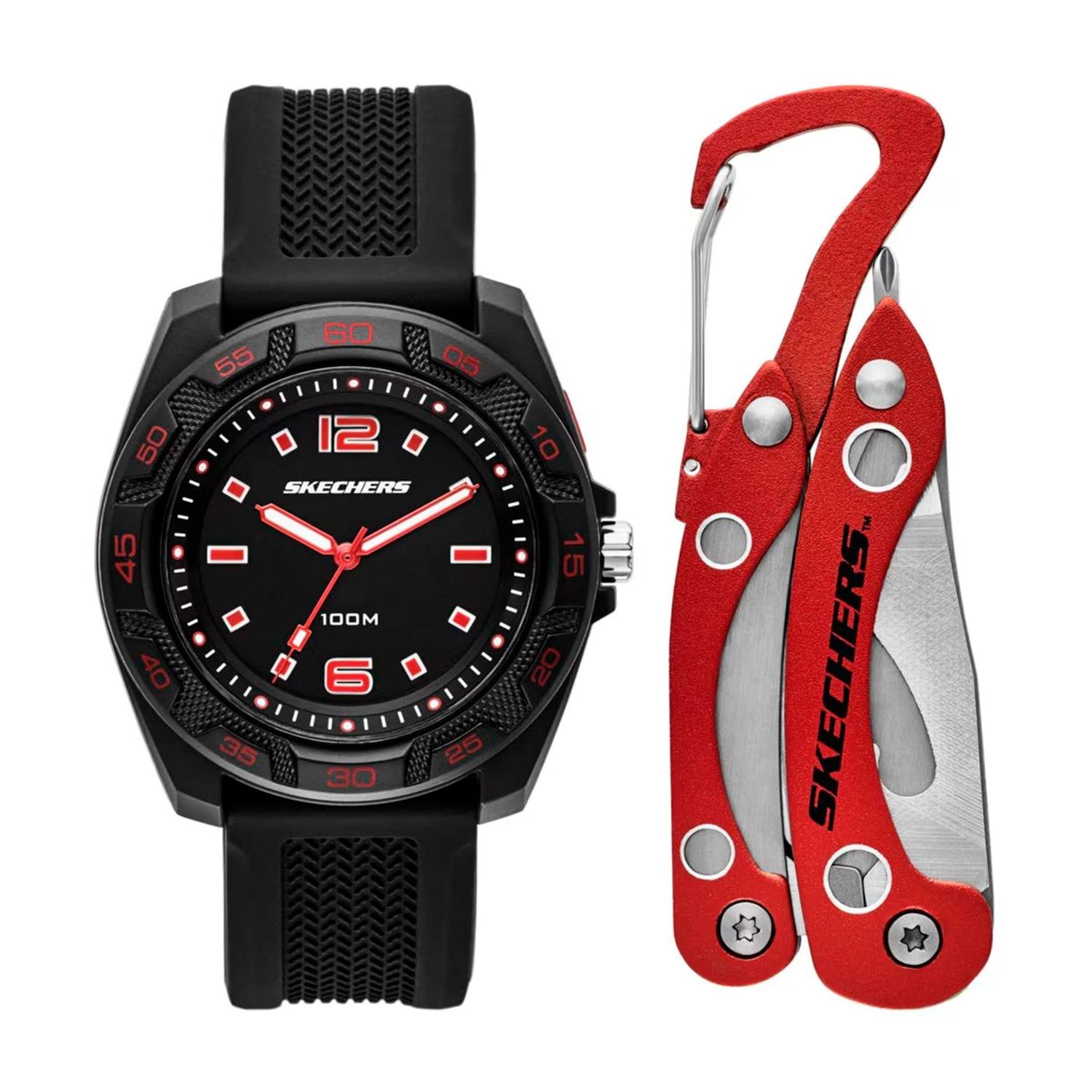 RELOJ ANALOGICO HOMBRE SR8501 SKECHERS NEGRO 1032394 - 1