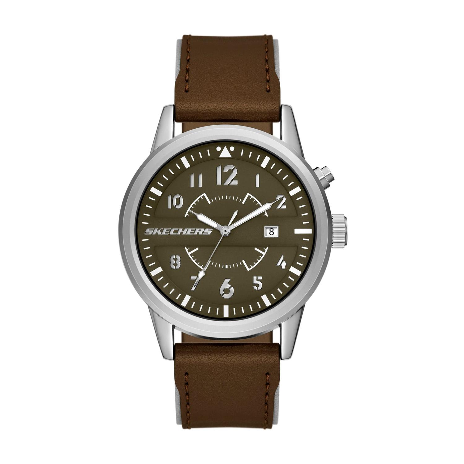 RELOJ ANALOGICO HOMBRE SR8506 SKECHERS MARRÓN 1032396 - 1