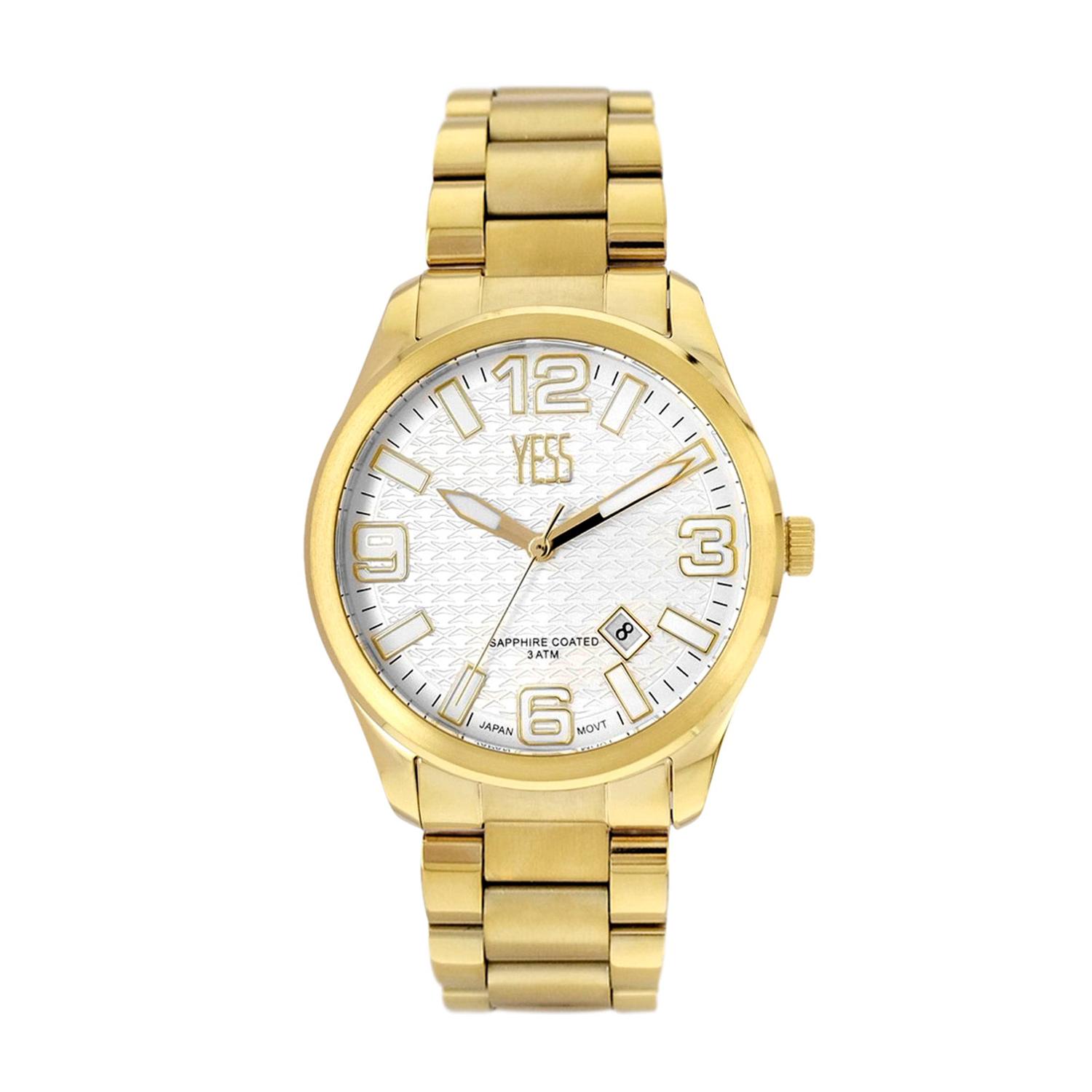 RELOJ ANALOGICO HOMBRE Y25027-04 YESS DORADO 1032447 - 1