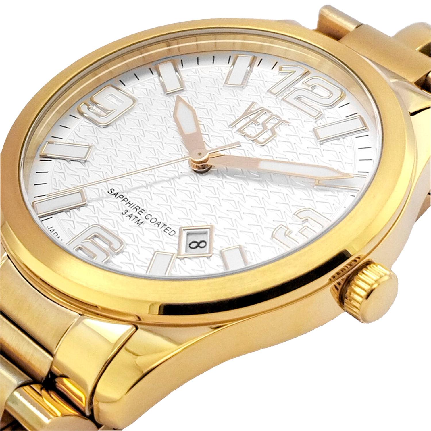 RELOJ ANALOGICO HOMBRE Y25027-04 YESS DORADO 1032447 - 2