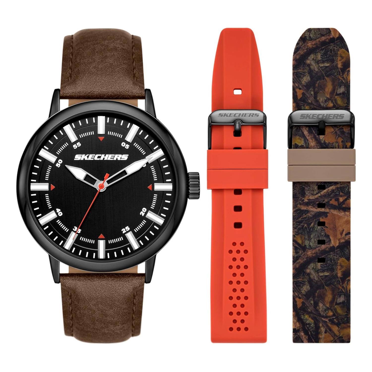 RELOJ ANALOGICO HOMBRE SR9101 SKECHERS MARRÓN 1032384 - 1