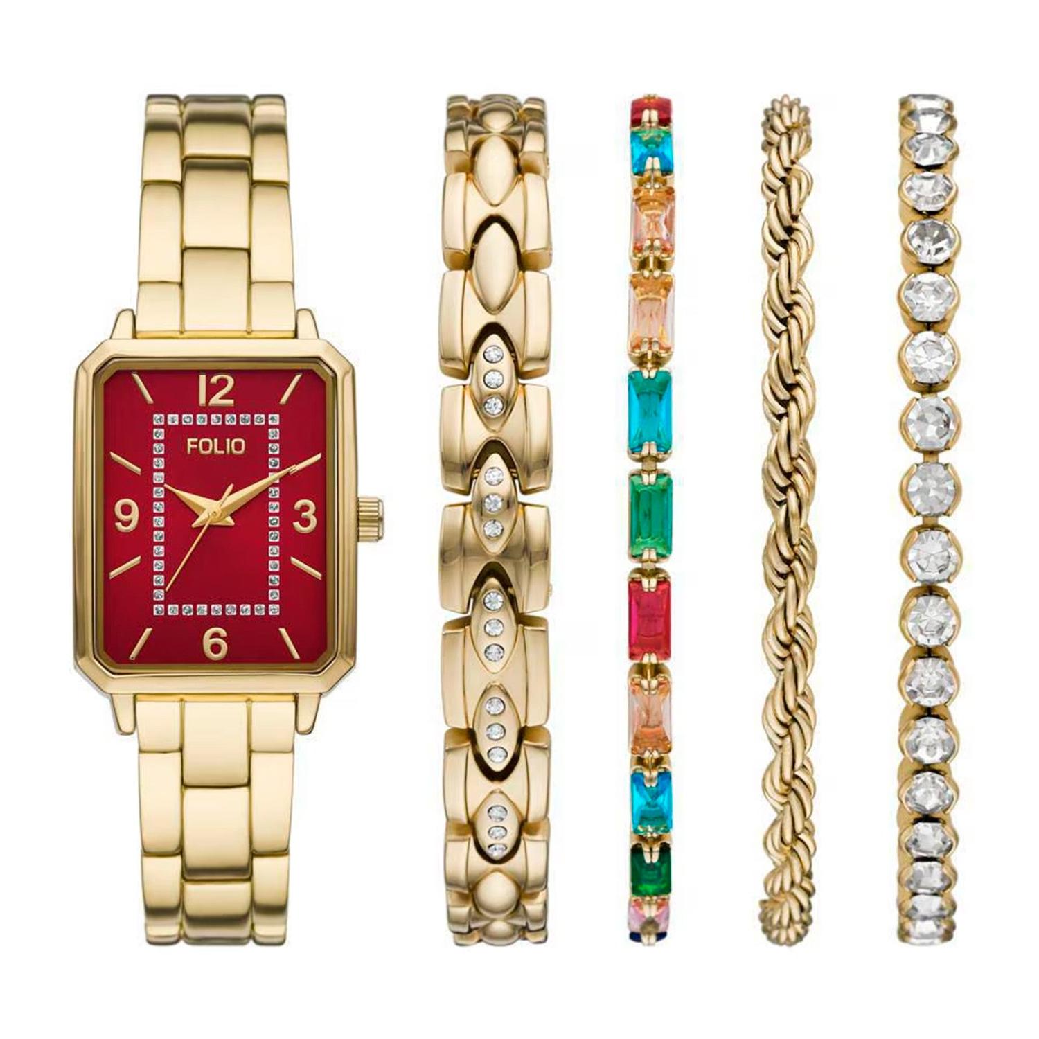 RELOJ ANALOGICO MUJER FMDFL2084 FOLIO DORADO 1032404 - 1