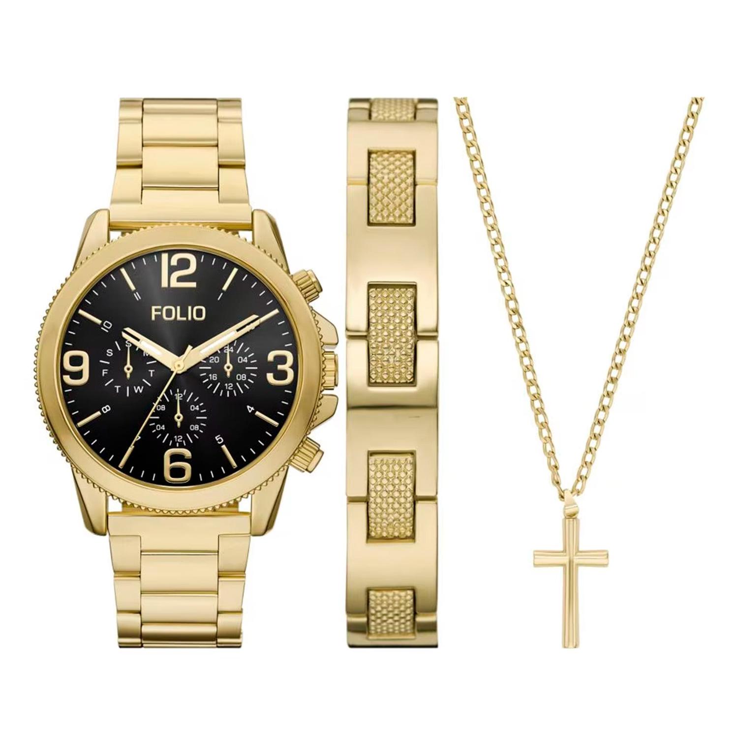 RELOJ ANALOGICO HOMBRE FMDFL6084 FOLIO DORADO 1032418 - 1