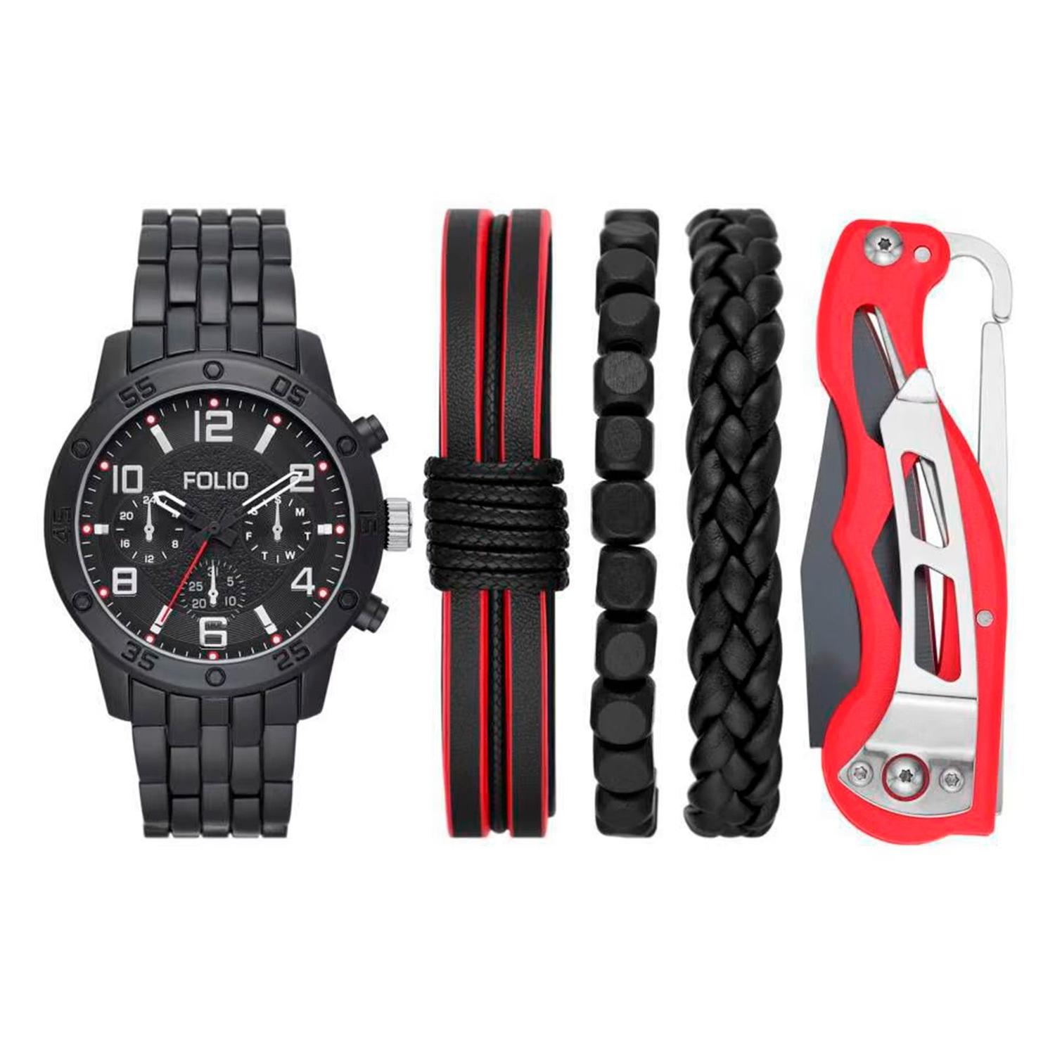 RELOJ ANALOGICO HOMBRE FMDFL6086 FOLIO NEGRO 1032420 - 1