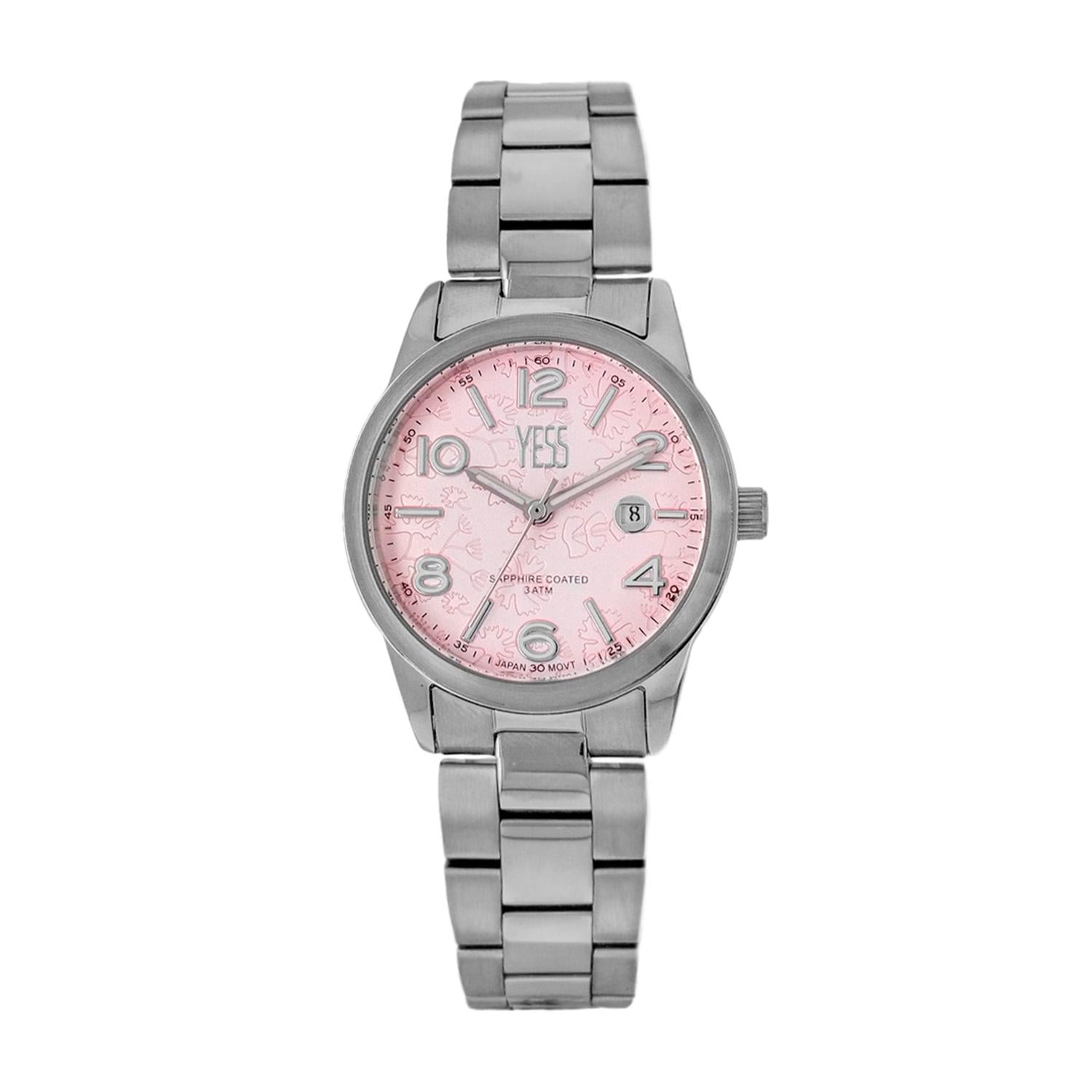 RELOJ ANALOGICO MUJER Y25018-01 YESS PLATEADO 1032428 - 1