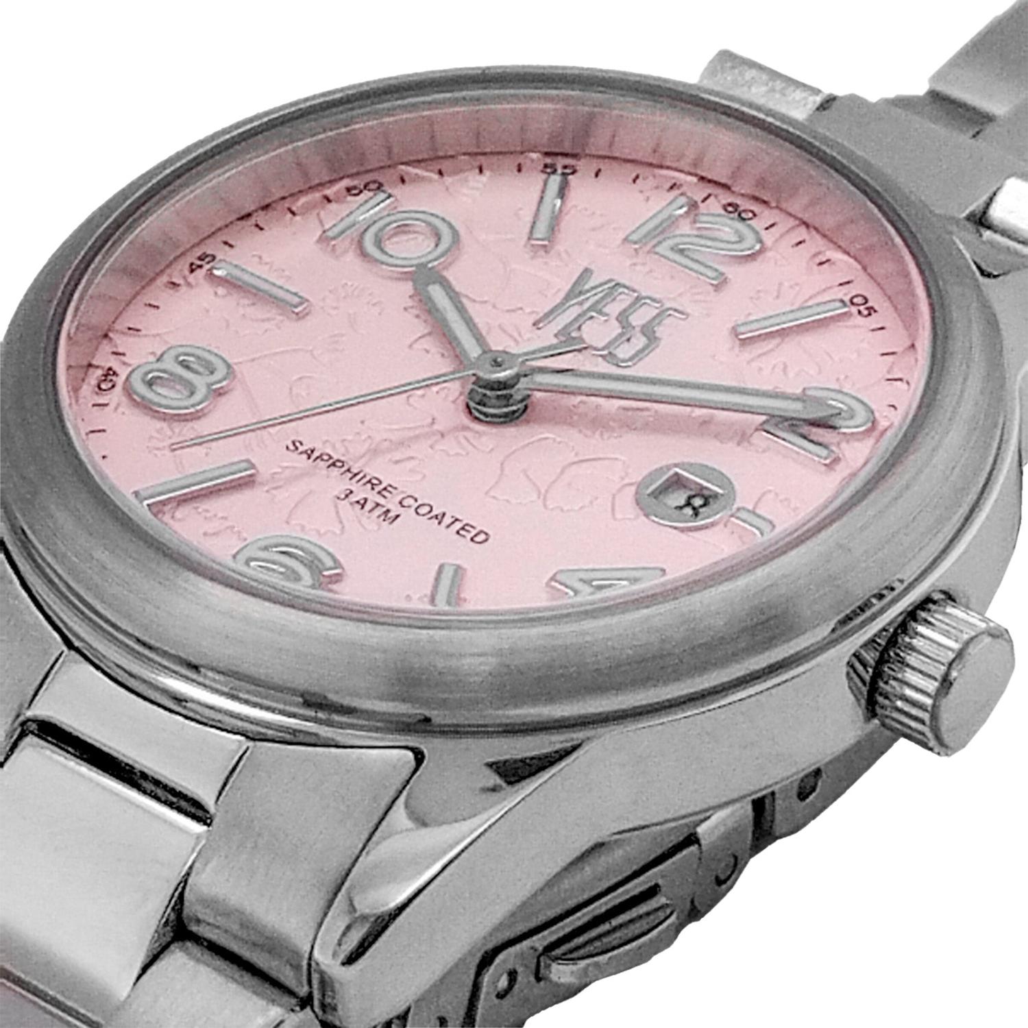 RELOJ ANALOGICO MUJER Y25018-01 YESS PLATEADO 1032428 - 2