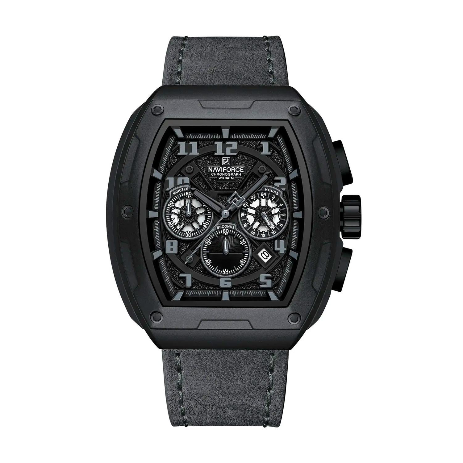 RELOJ ANALOGICO HOMBRE NF8053 B/GY/GY NAVIFORCE NEGRO 1032806 - 1