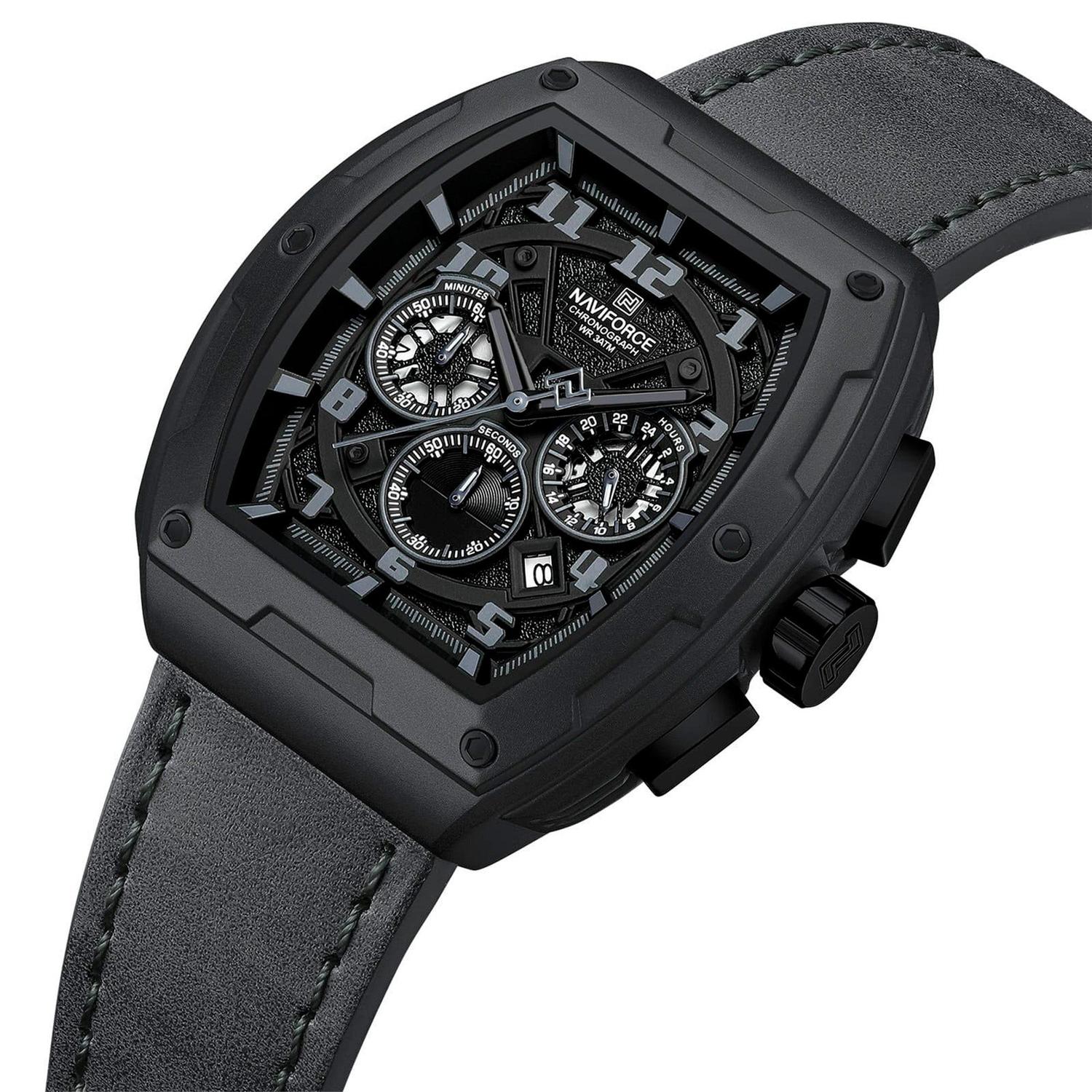RELOJ ANALOGICO HOMBRE NF8053 B/GY/GY NAVIFORCE NEGRO 1032806 - 2