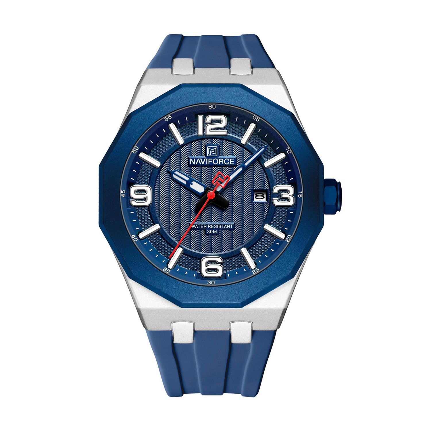 RELOJ ANALOGICO HOMBRE NF8079 S/BE/BE NAVIFORCE AZUL 1032795 - 1