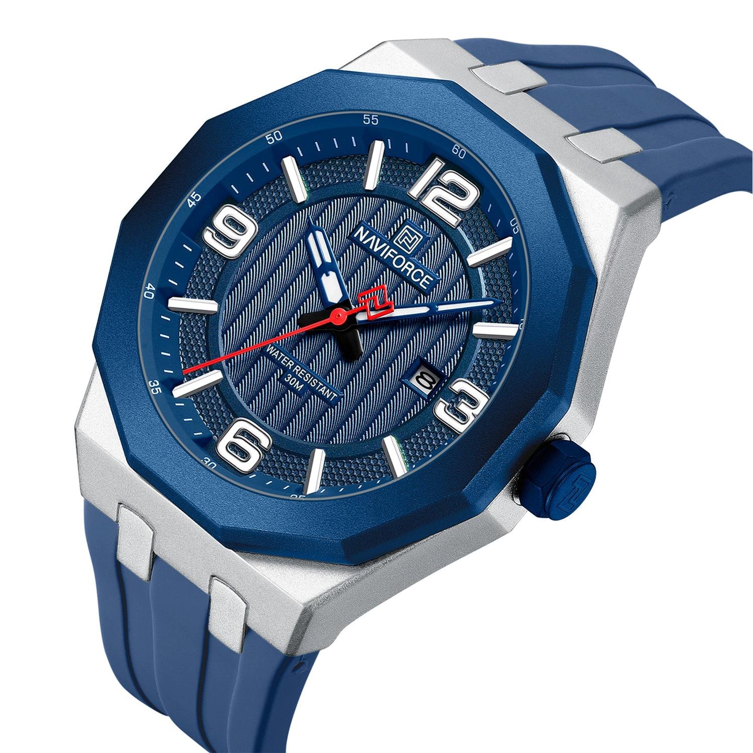 RELOJ ANALOGICO HOMBRE NF8079 S/BE/BE NAVIFORCE AZUL 1032795 - 2