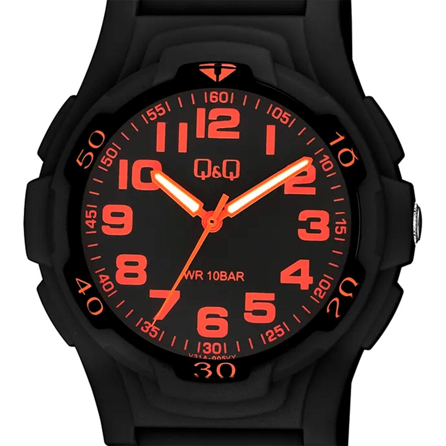 RELOJ ANALÓGICO HOMBRE V31A-005VY QYQ NEGRO 1019362 - 2