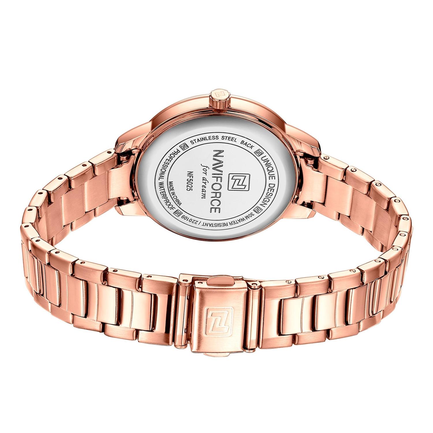 RELOJ ANALOGICO MUJER NF5025 NEGRO NAVIFORCE NEGRO 1032825 - 4
