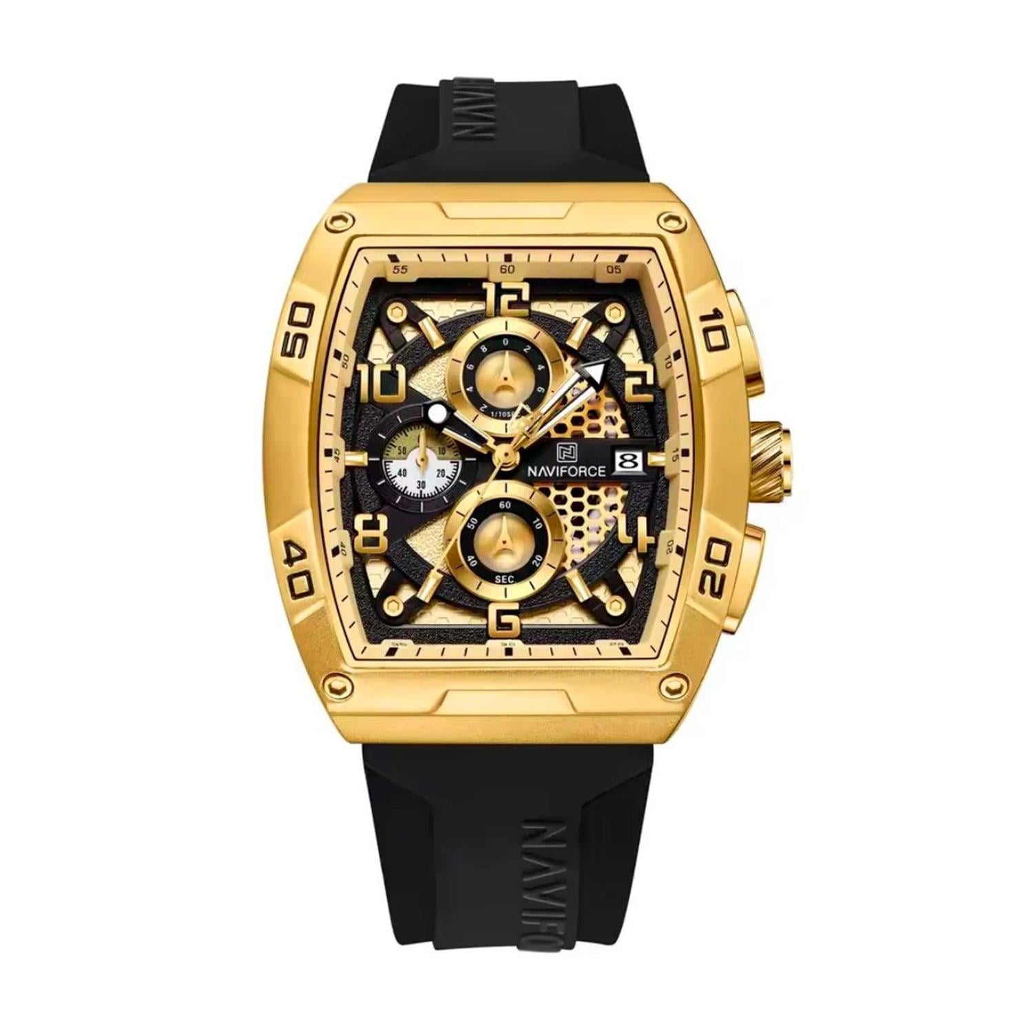 RELOJ ANALOGICO HOMBRE NF8052 GGB NAVIFORCE NEGRO 1032807 - 1