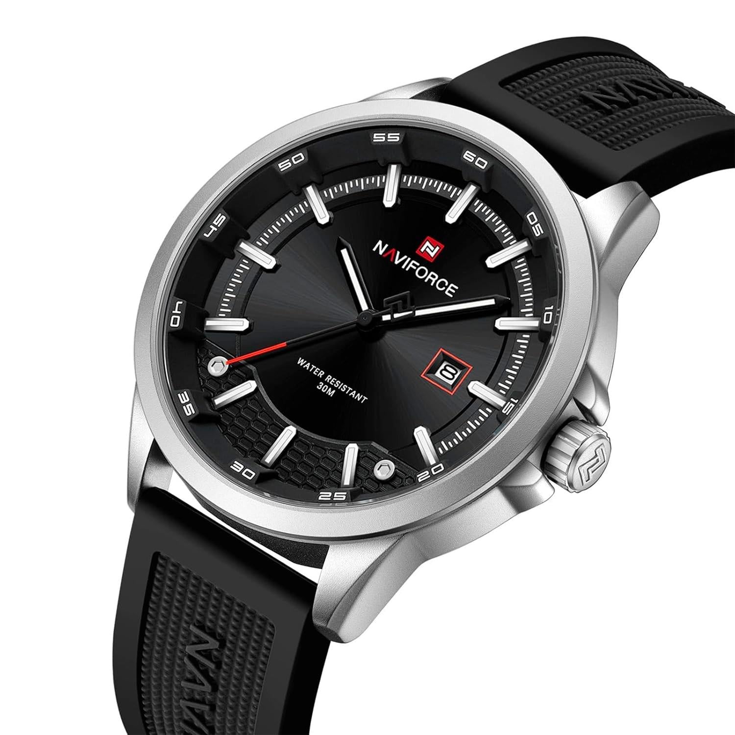 RELOJ ANALOGICO HOMBRE NF9248T S/B/B NAVIFORCE NEGRO 1032777 - 2