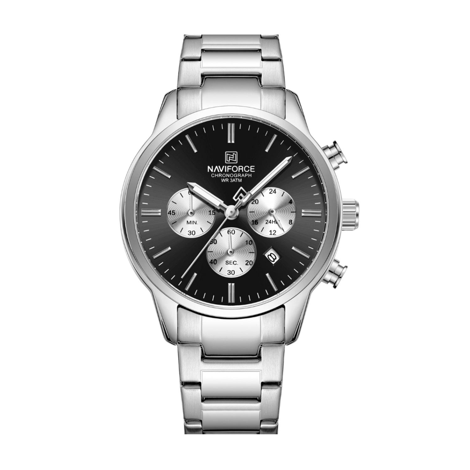 RELOJ ANALOGICO HOMBRE NF8076 S/B/S NAVIFORCE BLANCO 1032797 - 1