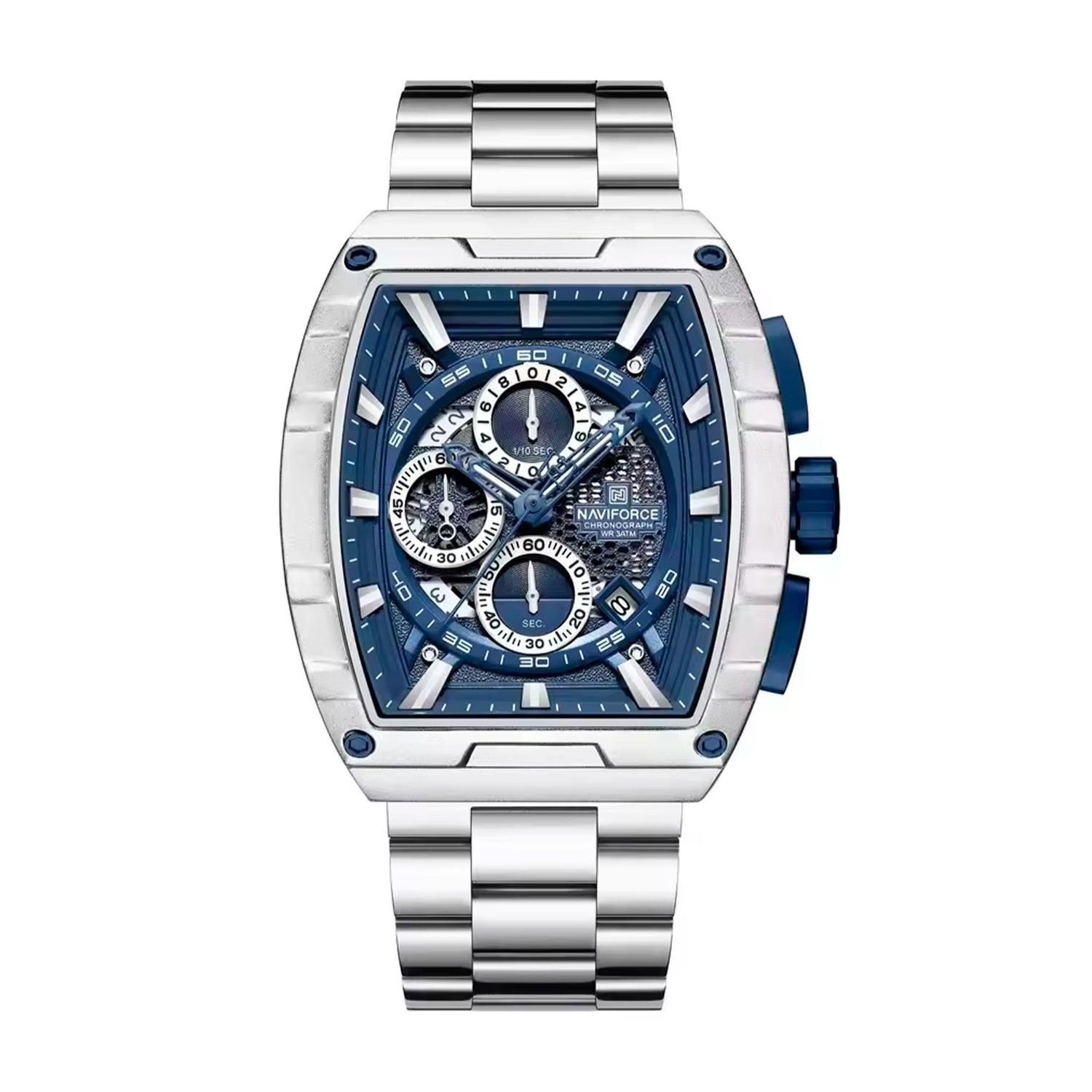 RELOJ ANALOGICO HOMBRE NF8066 S/BE/S NAVIFORCE PLATEADO 1032801 - 1