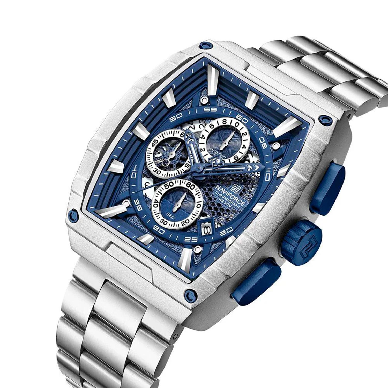 RELOJ ANALOGICO HOMBRE NF8066 S/BE/S NAVIFORCE PLATEADO 1032801 - 2