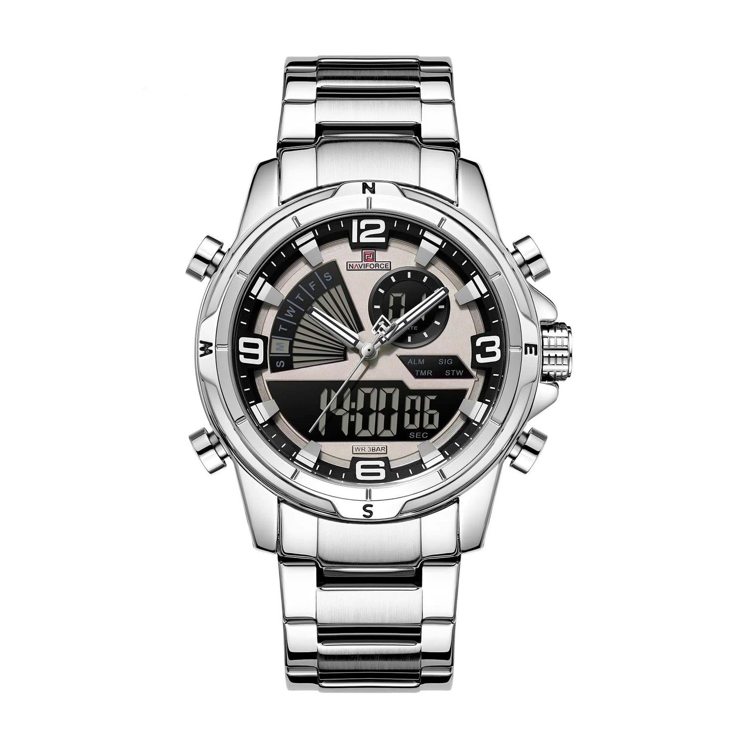 RELOJ ANALOGICO-DIGITAL HOMBRE NF9257 S/GY/S NAVIFORCE - 1