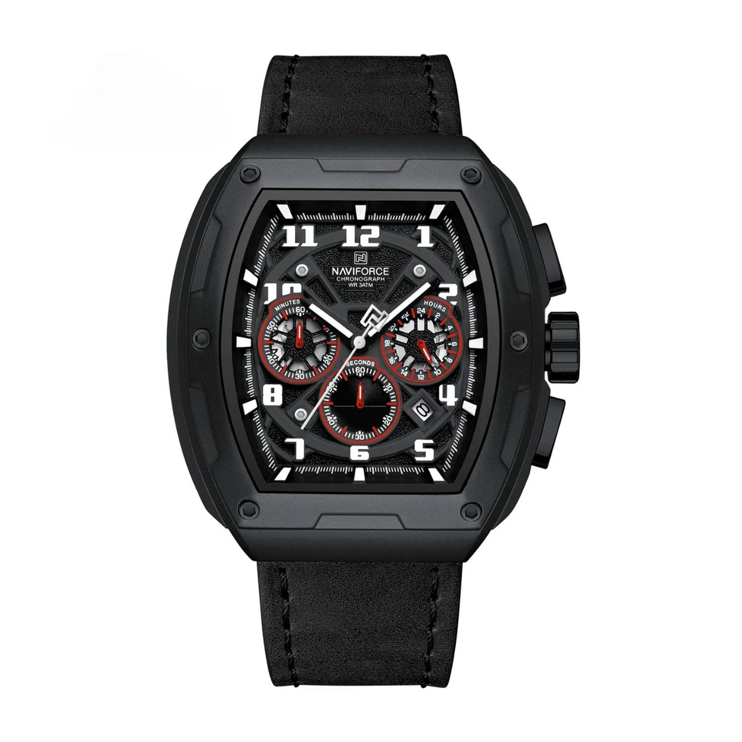 RELOJ ANALOGICO HOMBRE NF8053 B/W/B NAVIFORCE NEGRO 1032804 - 1