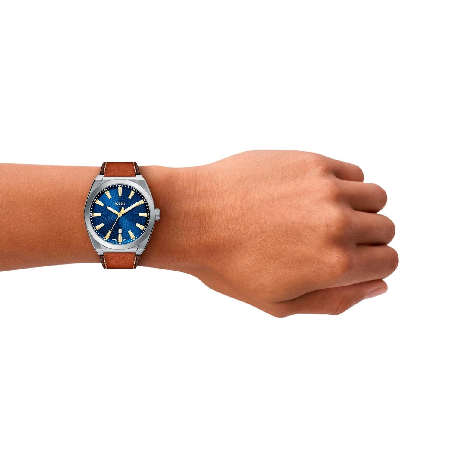 RELOJ ANALOGICO HOMBRE FS6115 FOSSIL MARRÓN 1033153 - 4