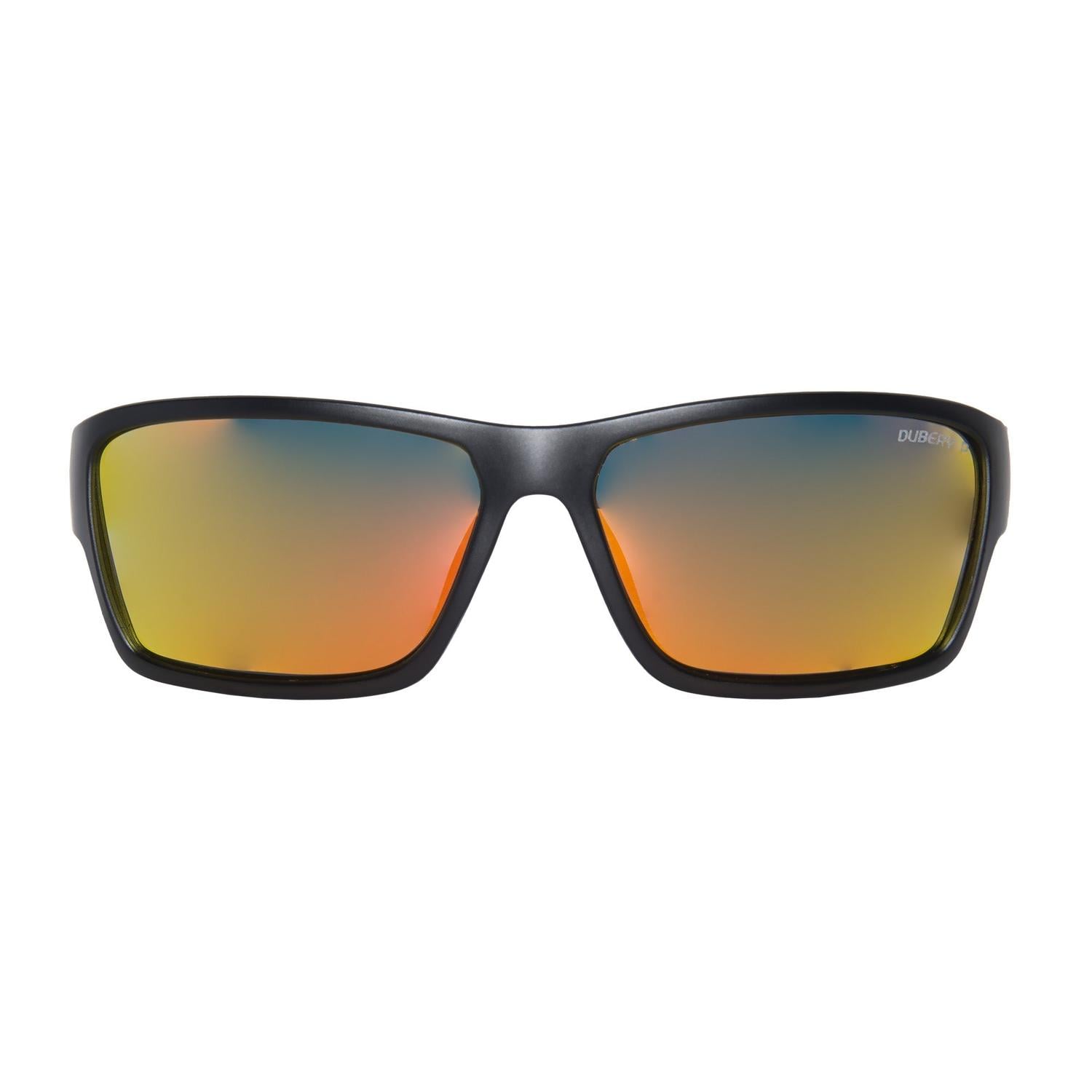 LENTES DE SOL POLARIZADO UNISEX D2071 DUBERY NEGRO/ROJO - 1