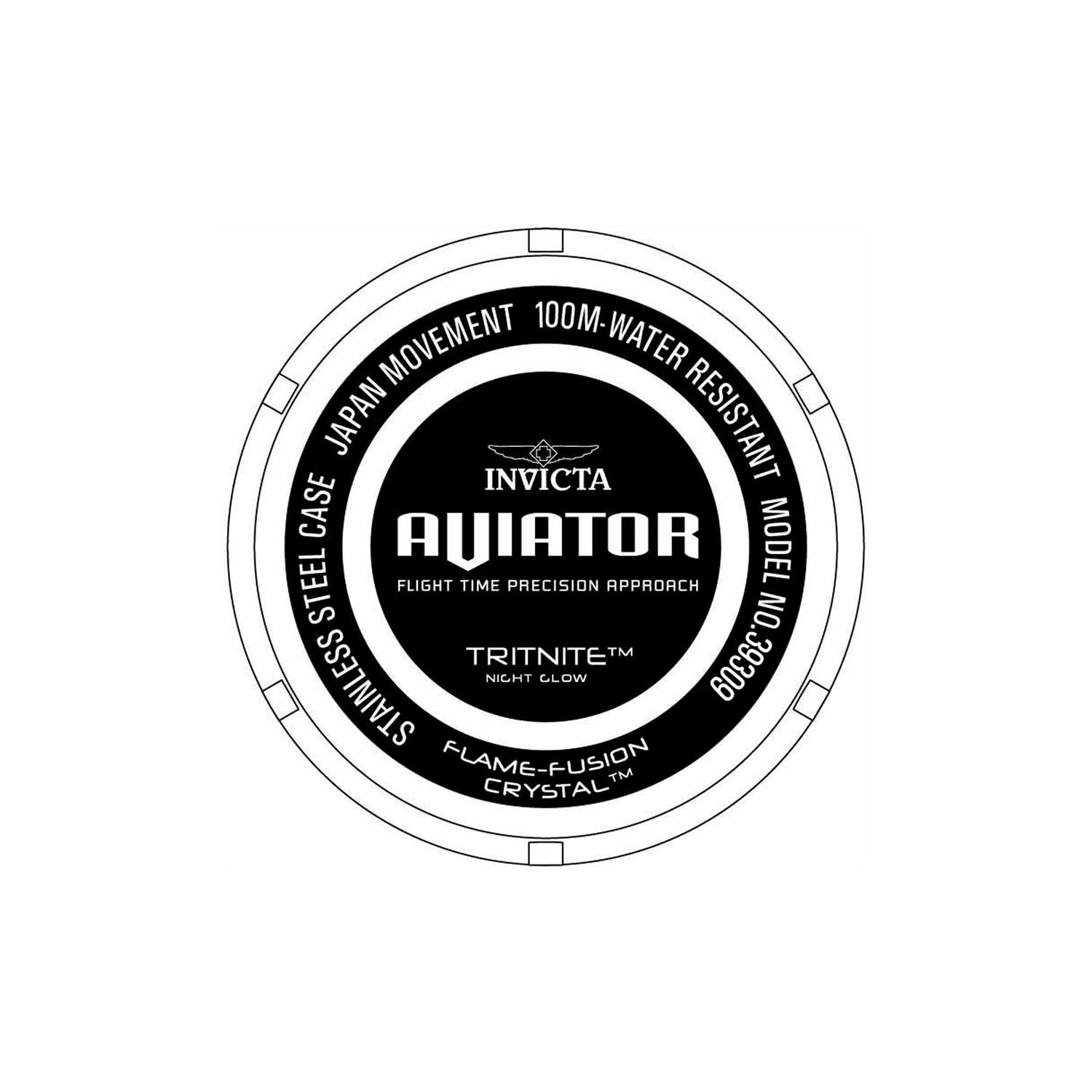 RELOJ ANALOGICO HOMBRE 39309 INVICTA AVIATOR - 5