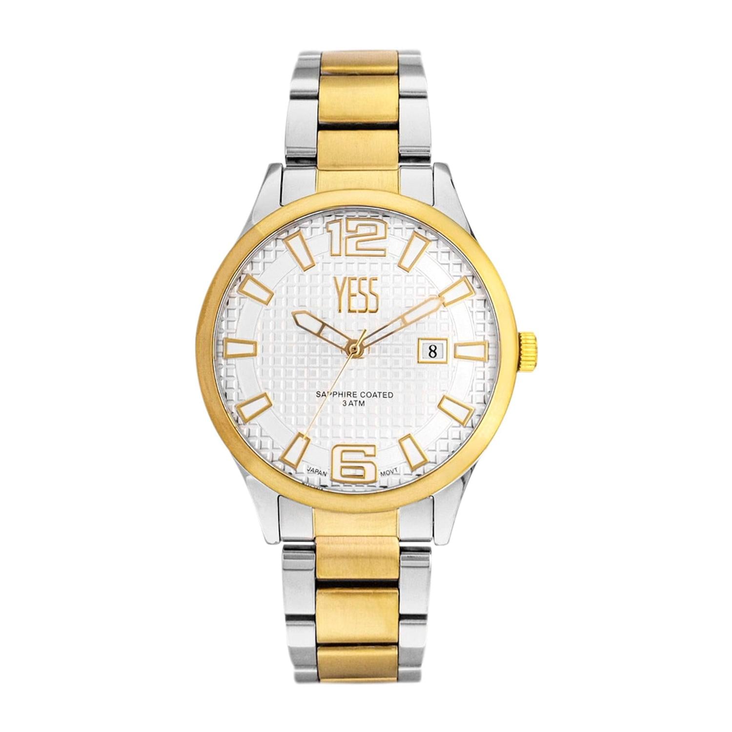 RELOJ ANALOGICO HOMBRE Y25025 M03 YESS DORADO 1033382 - 1