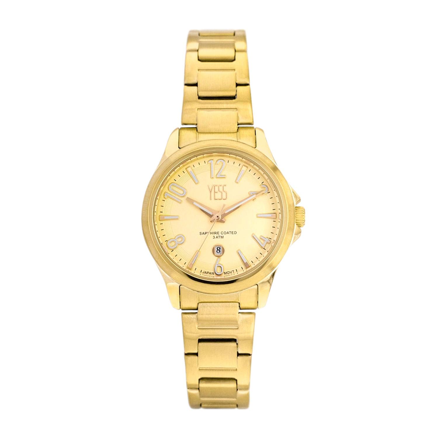 RELOJ ANALOGICO MUJER Y25016 M03 YESS DORADO 1033397 - 1