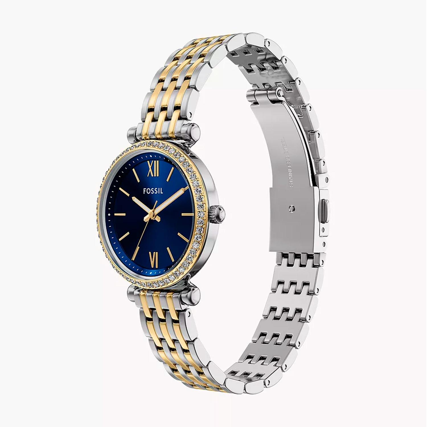 RELOJ ANALOGICO MUJER ES5438 FOSSIL DORADO 1033416 - 1