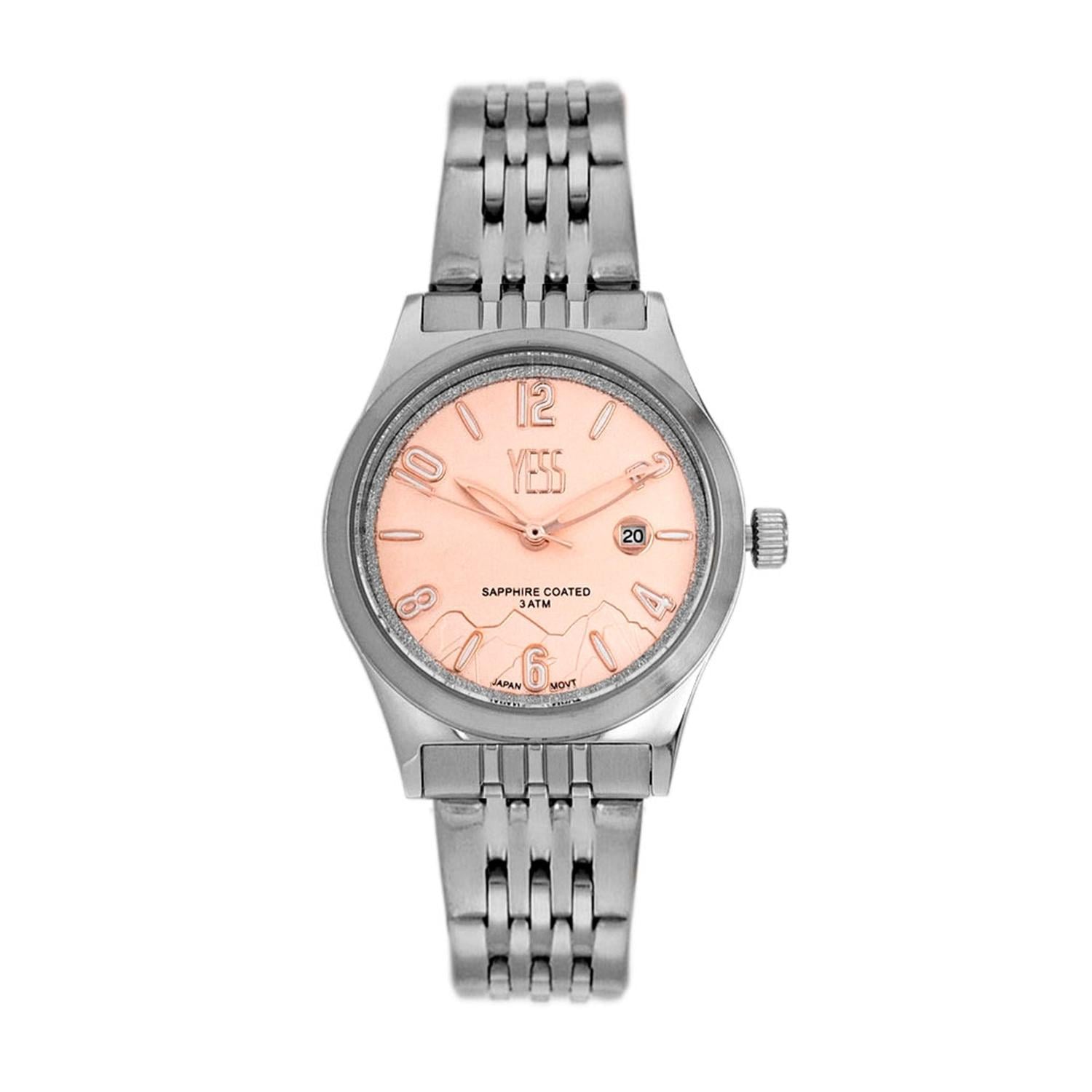 RELOJ ANALOGICO MUJER Y25020 M01 YESS PLATEADO 1033389 - 1