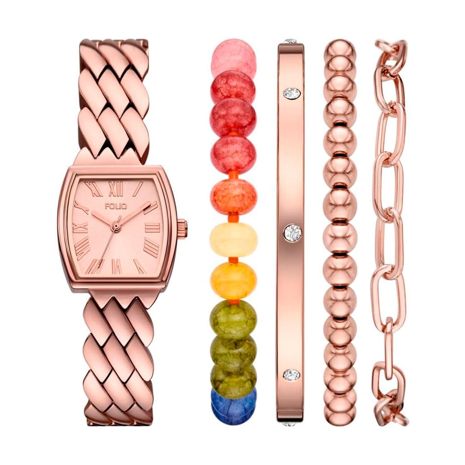 RELOJ ANALOGICO MUJER FMDFL2099 FOLIO ORO ROSA 1033439 - 1