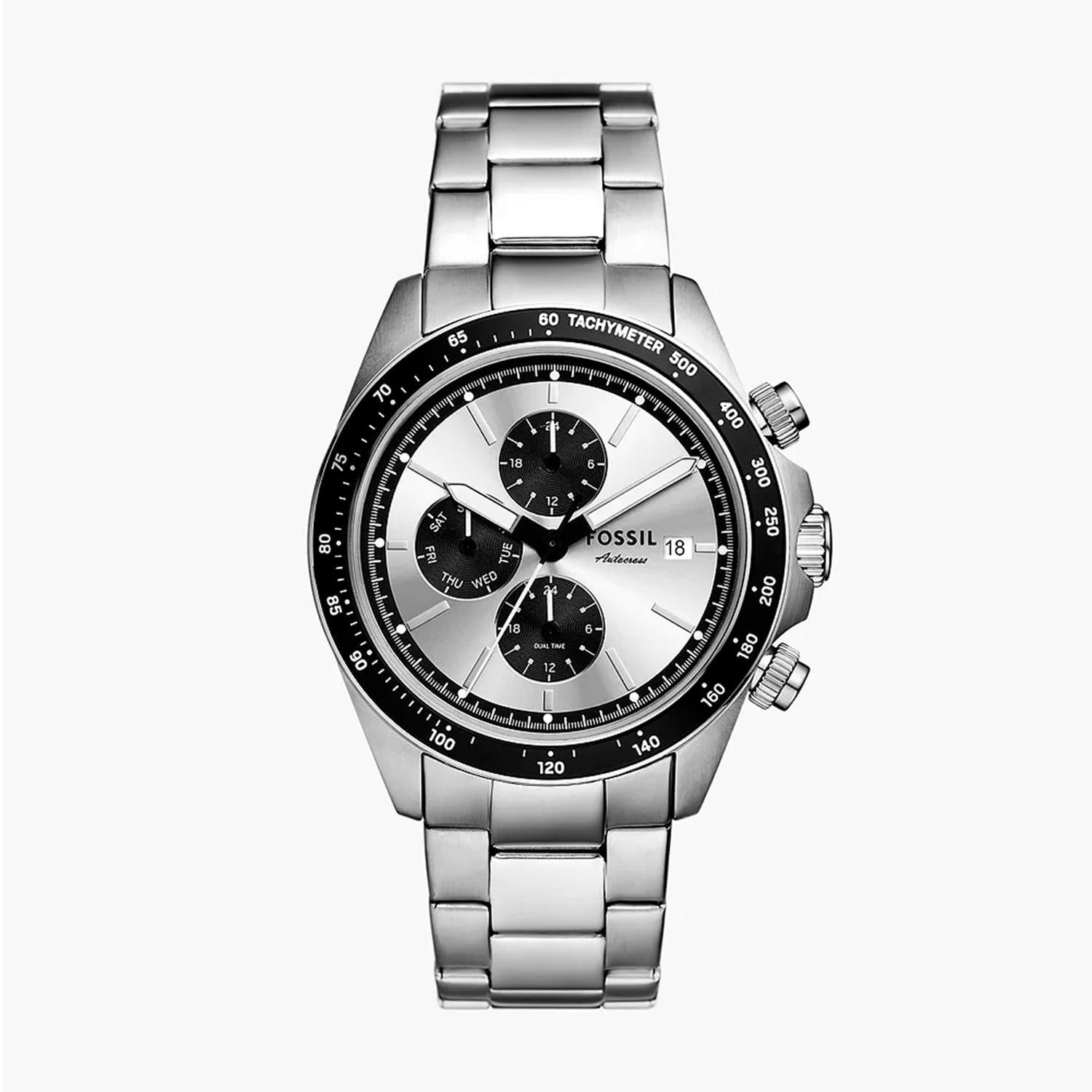 RELOJ ANALOGICO HOMBRE FS6124 FOSSIL PLATEADO 1033431 - 1