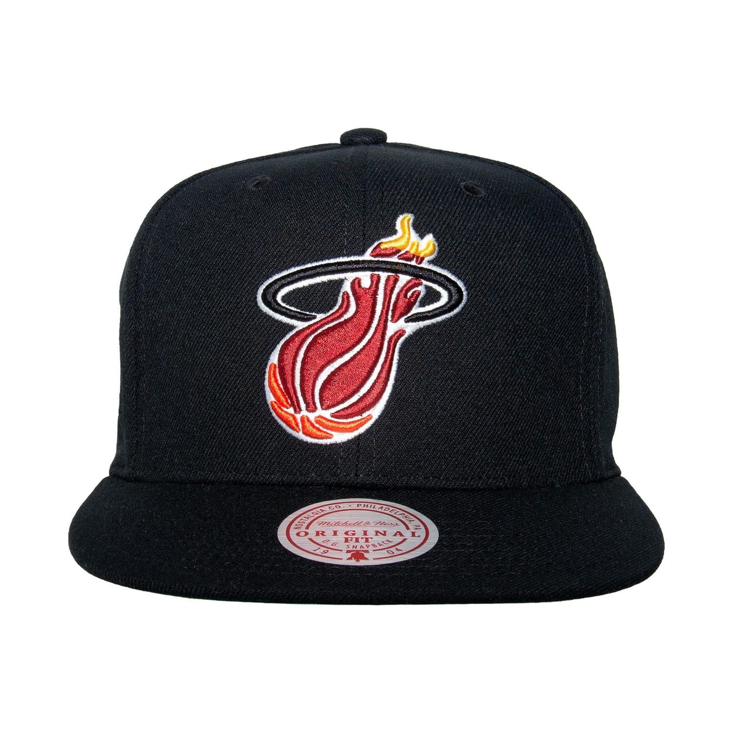 GORRA MITCHELL Y NESS NBA MIAMI HEAT HHSS5133 MHEYYPPPBLC - 1
