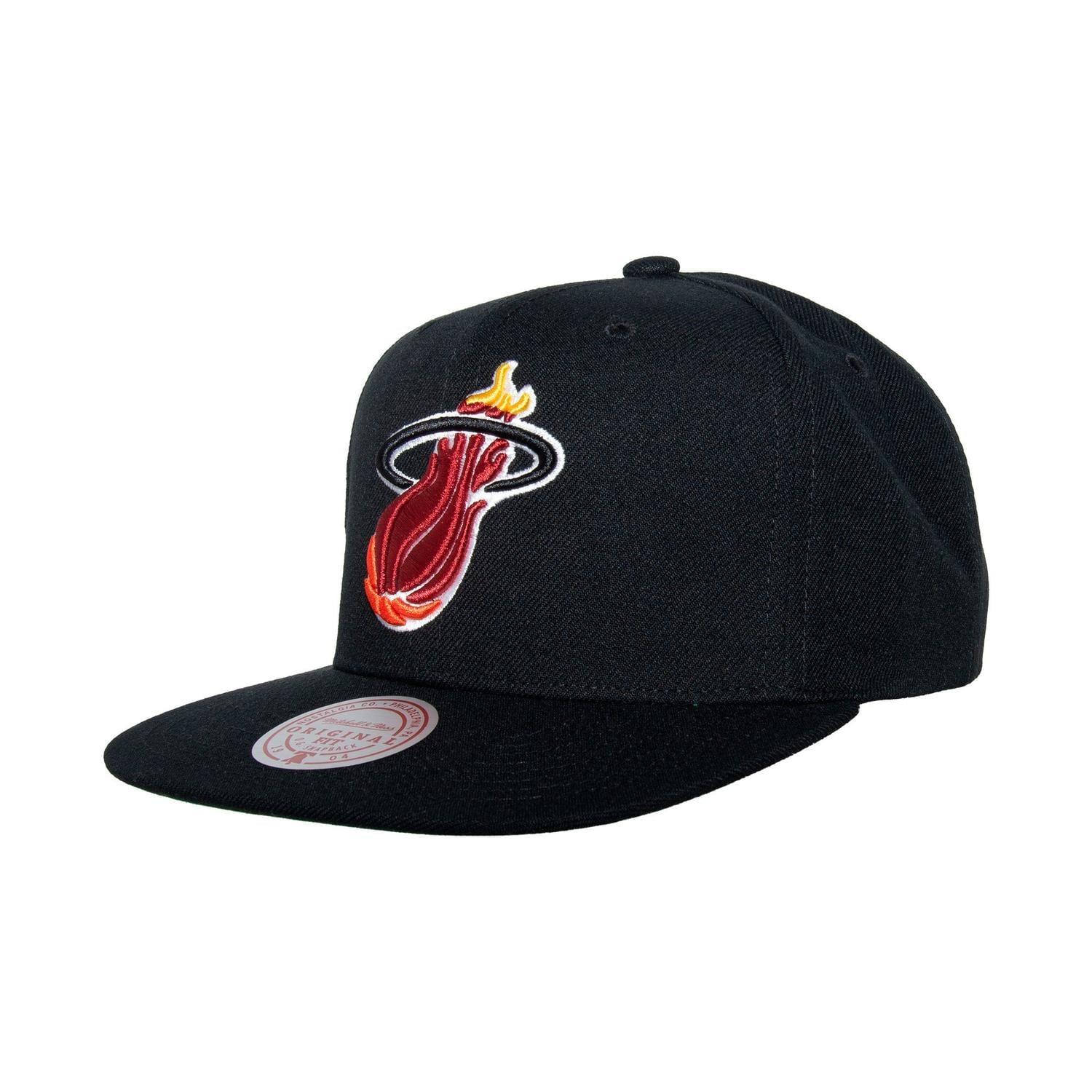 GORRA MITCHELL Y NESS NBA MIAMI HEAT HHSS5133 MHEYYPPPBLC - 2