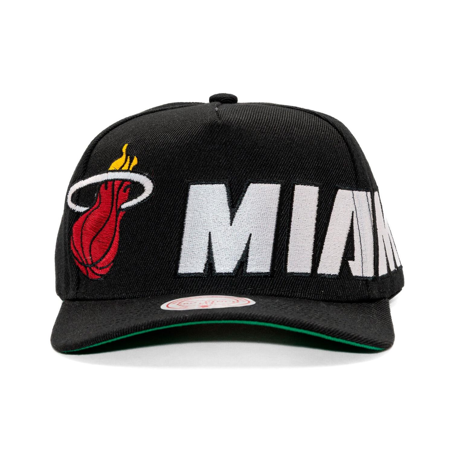 GORRA MITCHELL Y NESS NBA-MIAMI HEAT HP12875-MHEBLCK - 1