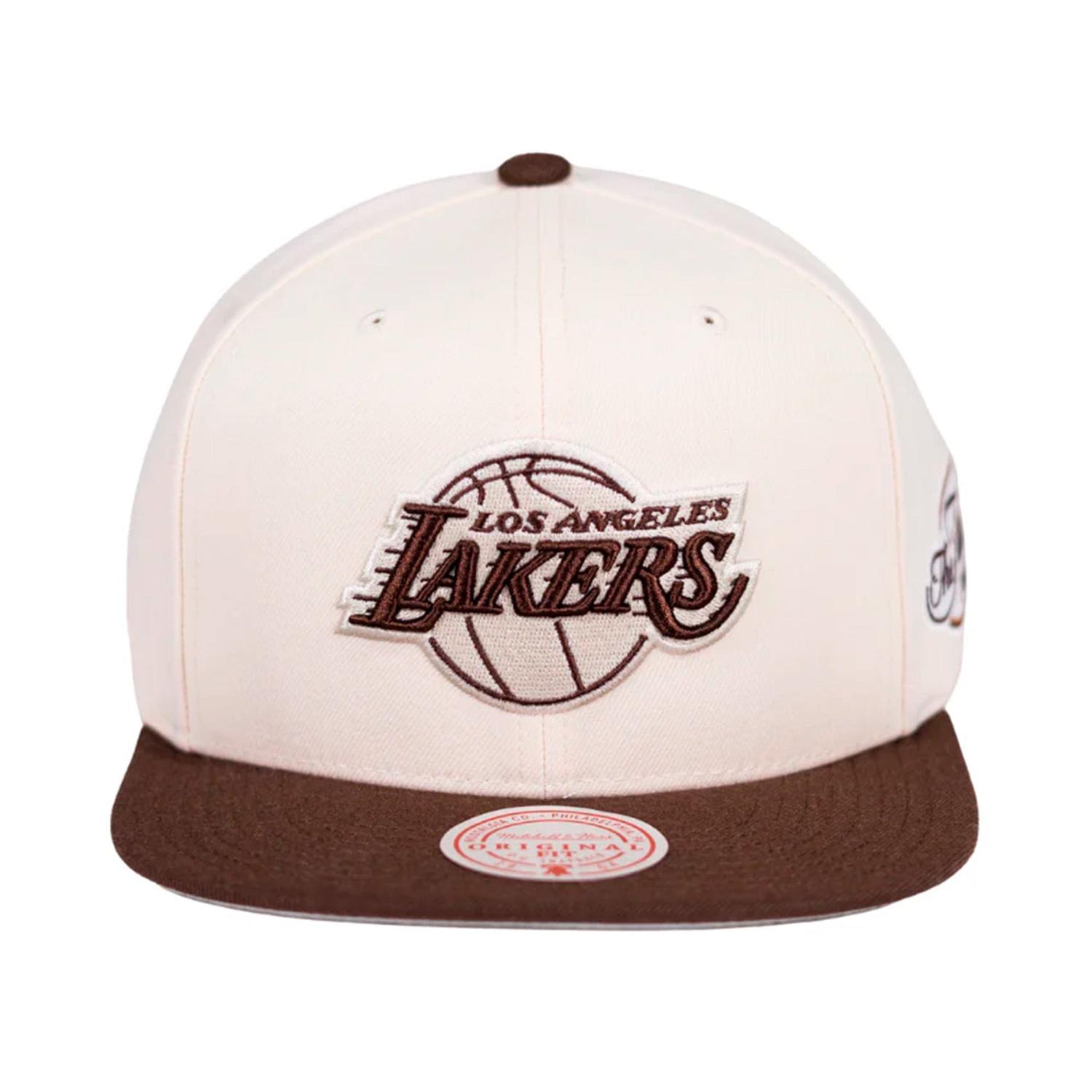 GORRA MITCHELL Y NESS NBA-LOS ANGELES LAKERS HS12956-LALCREA - 1