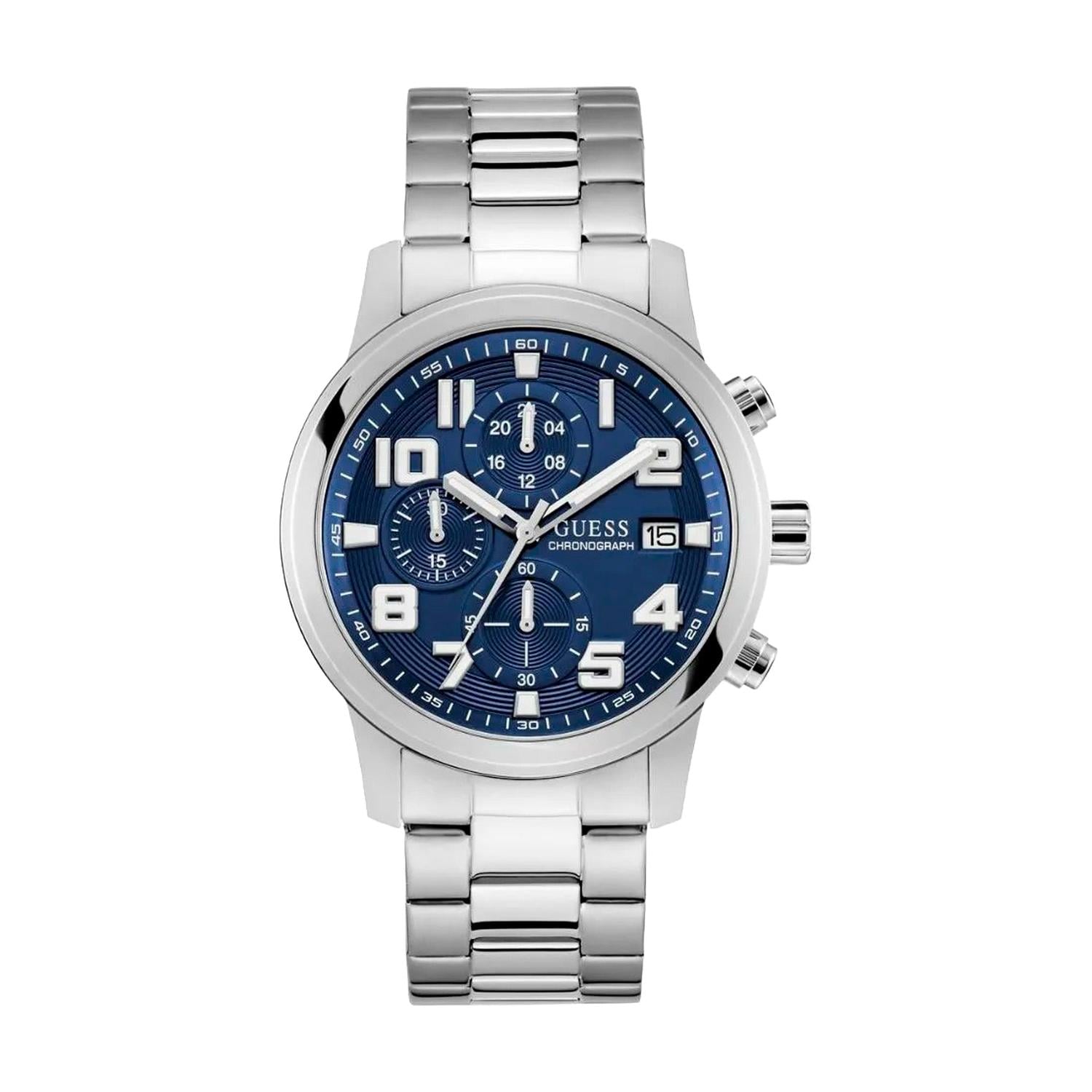 RELOJ ANALOGICO HOMBRE GW0917G1 GUESS PLATEADO 1033682 - 1