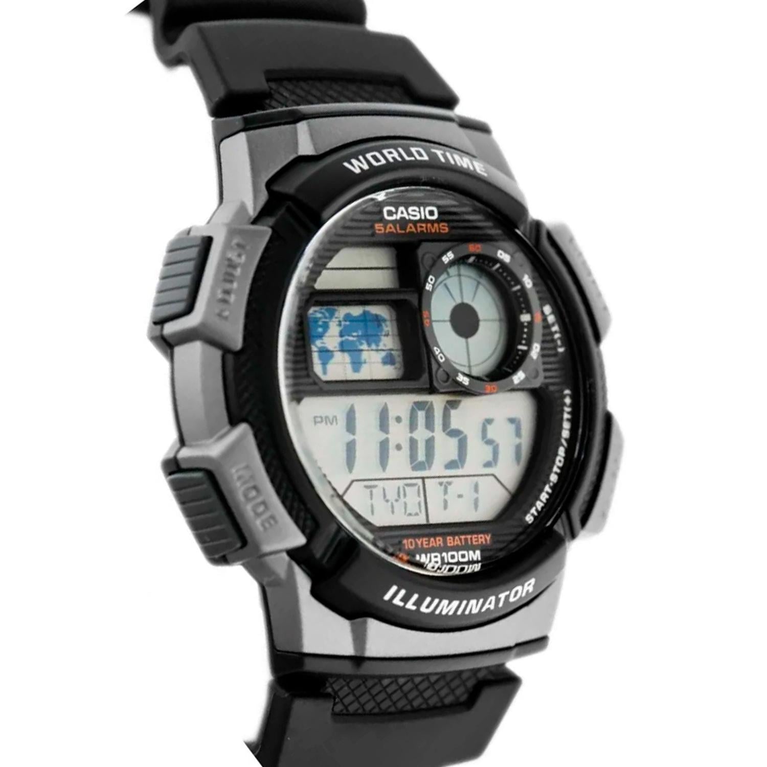 RELOJ DIGITAL HOMBRE AE-1000W-1BVDF CASIO NEGRO 1033741 - 2