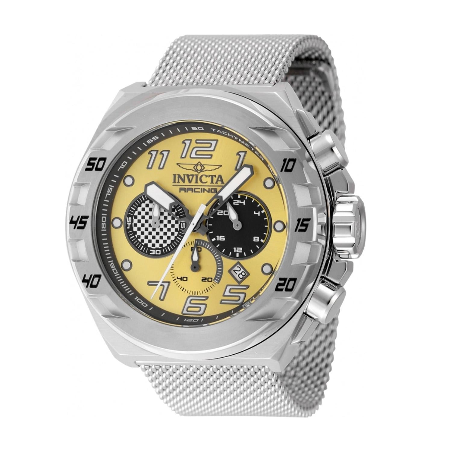 RELOJ ANALOGICO HOMBRE 47199 INVICTA RACING PLATEADO 1033698 - 1