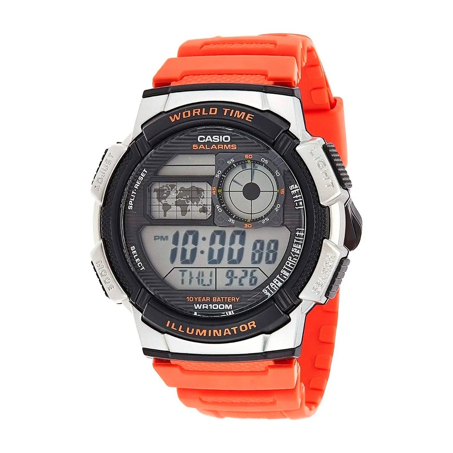 RELOJ DIGITAL HOMBRE AE-1000W-4BVDF CASIO MULTICOLOR 1033743 - 1