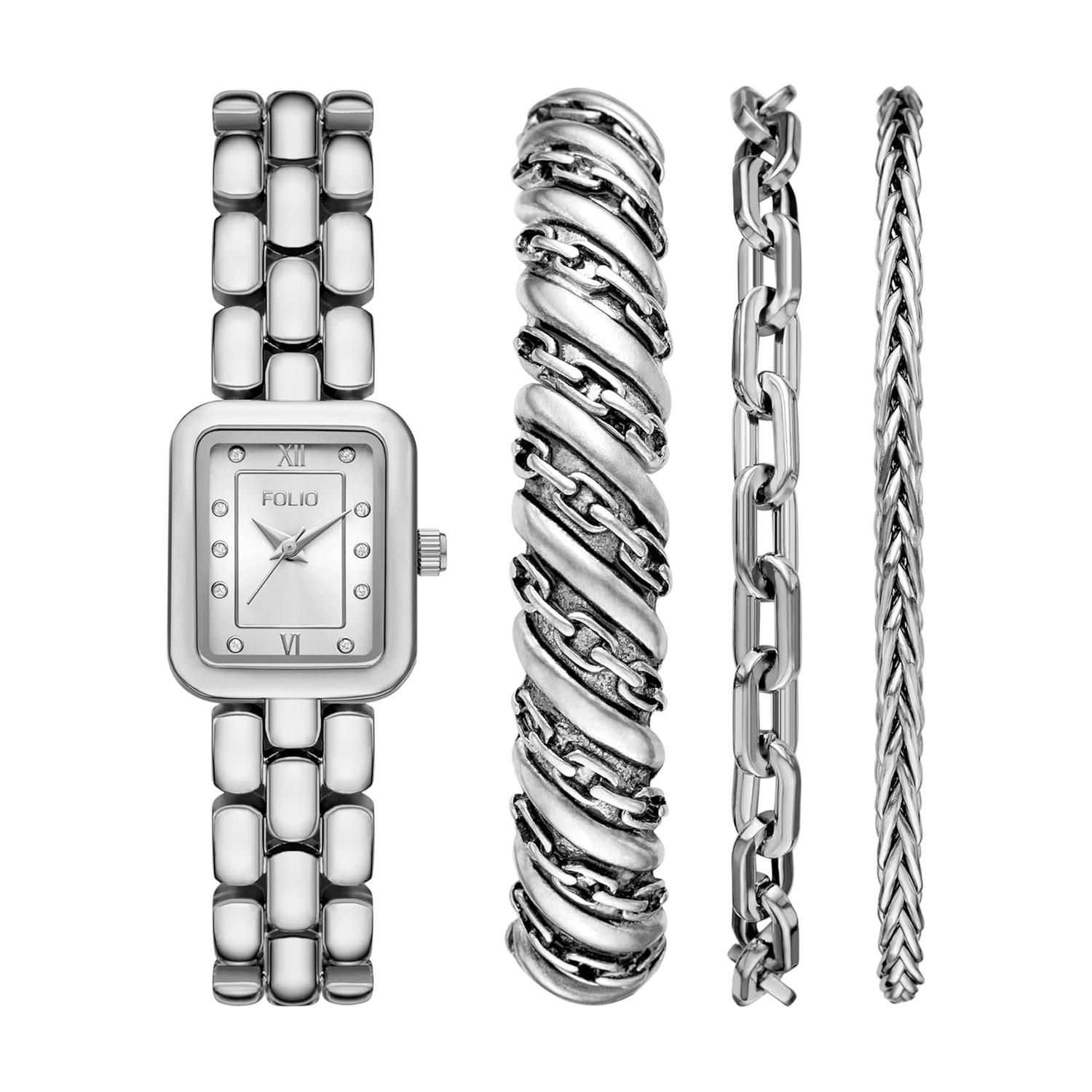 RELOJ ANALOGICO MUJER FMDFL2091 FOLIO PLATEADO 1033736 - 1
