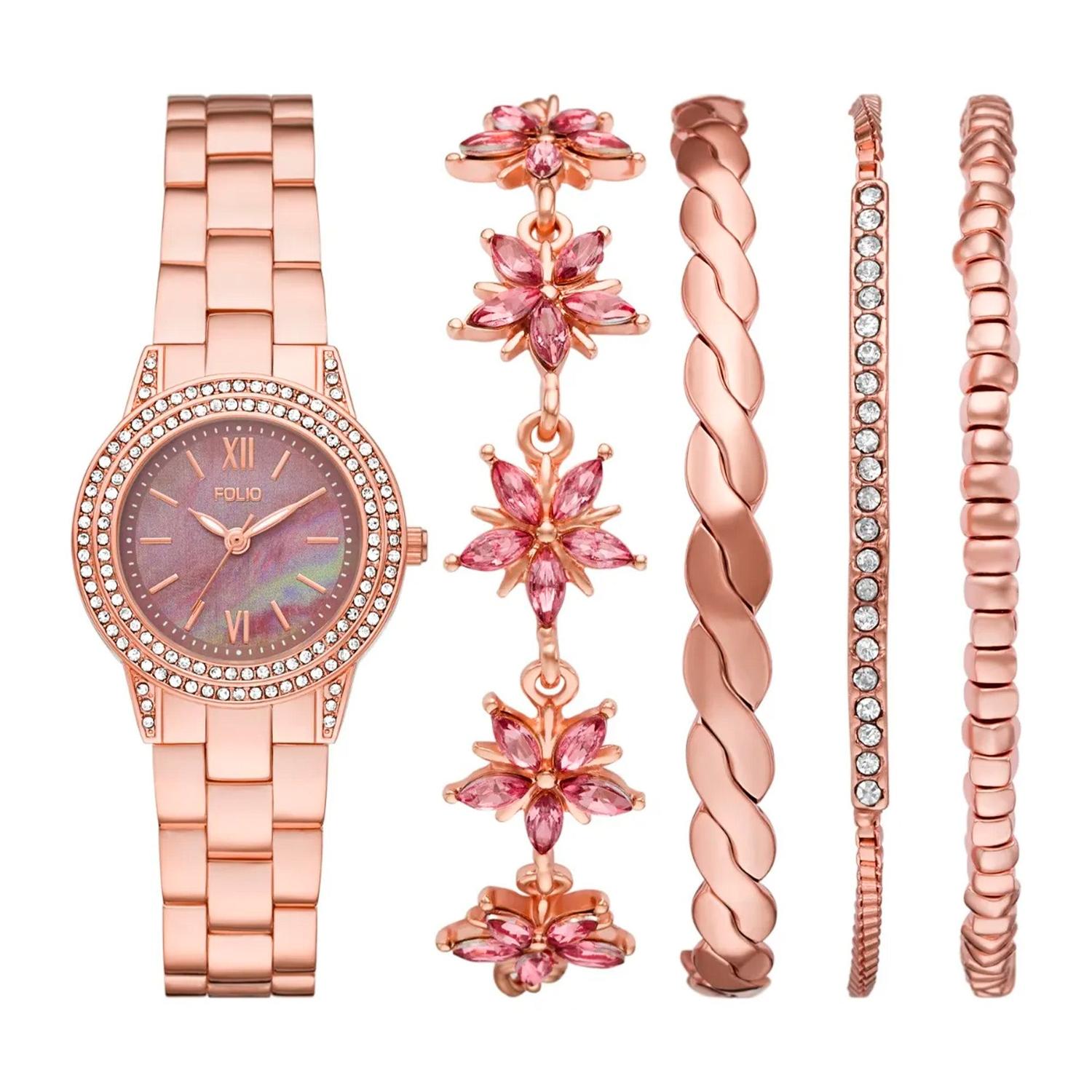 RELOJ ANALOGICO MUJER FMDFL2096 FOLIO ORO ROSA 1033738 - 1