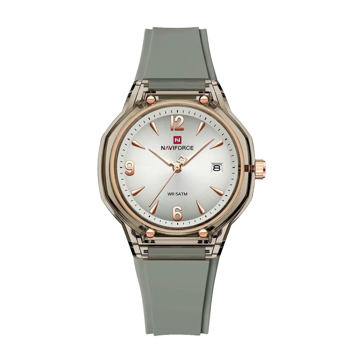 RELOJ ANALOGICO MUJER NF6110 NAVIFORCE PLOMO 1033809 - 1