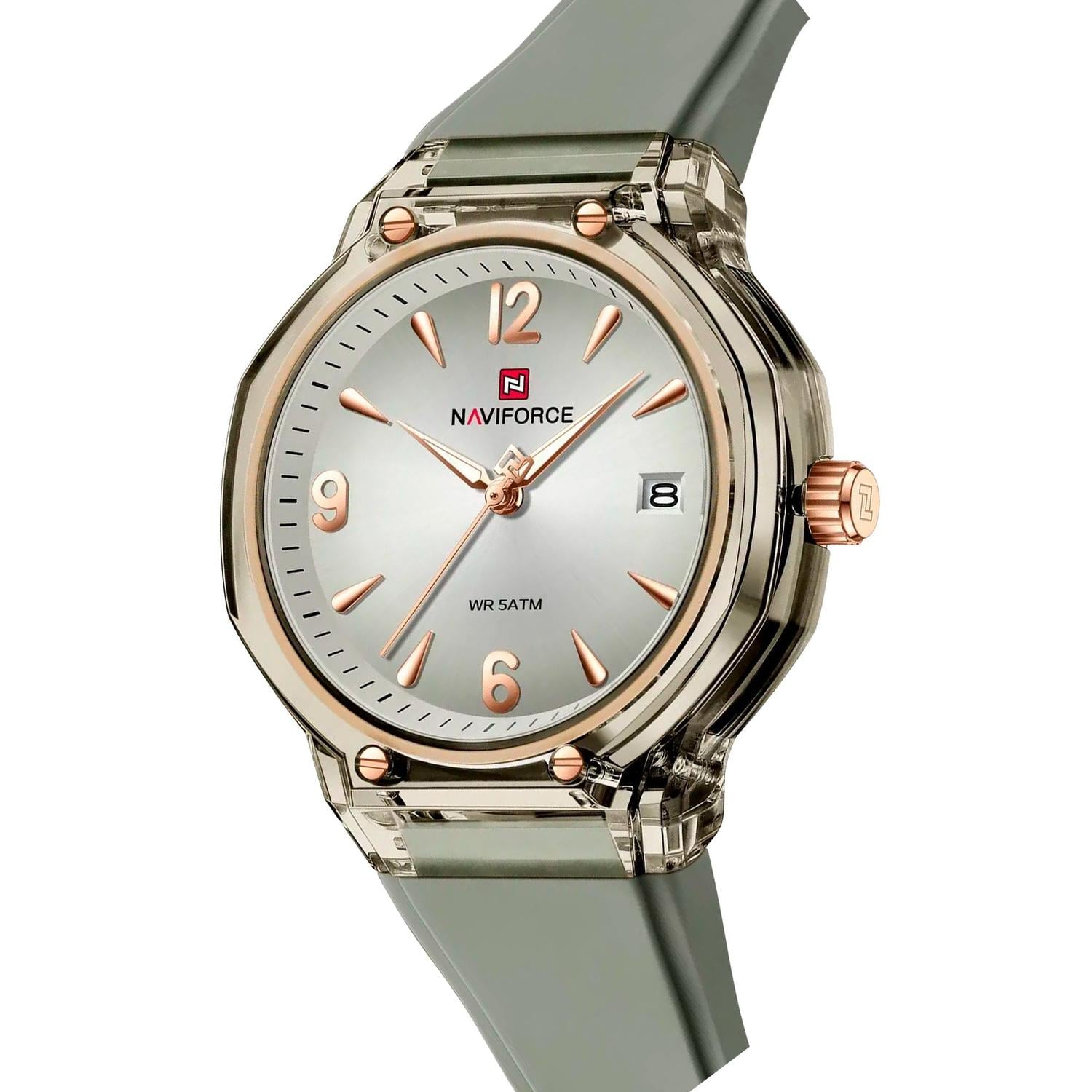RELOJ ANALOGICO MUJER NF6110 NAVIFORCE PLOMO 1033809 - 2