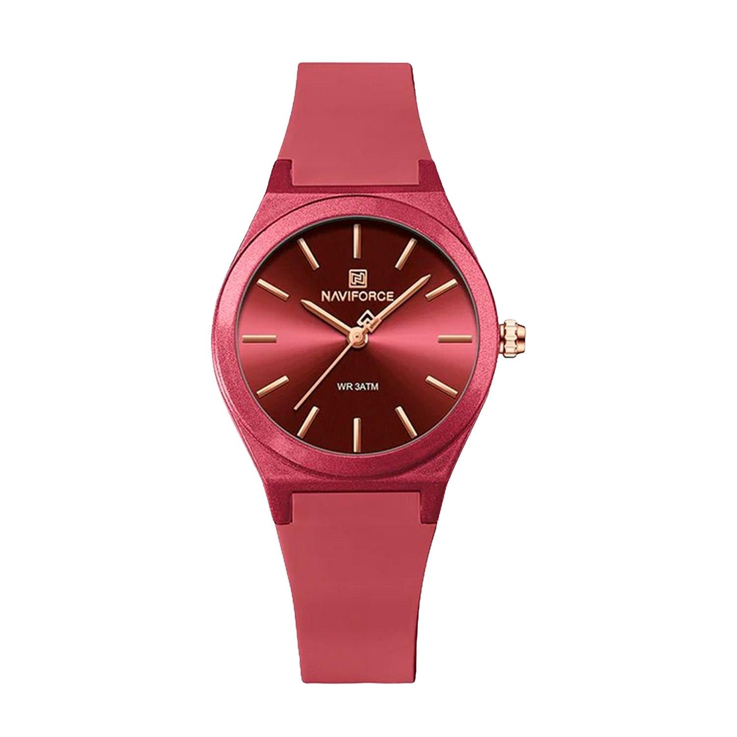 RELOJ ANALOGICO MUJER NF5056 NAVIFORCE GUINDA 1033781 - 1