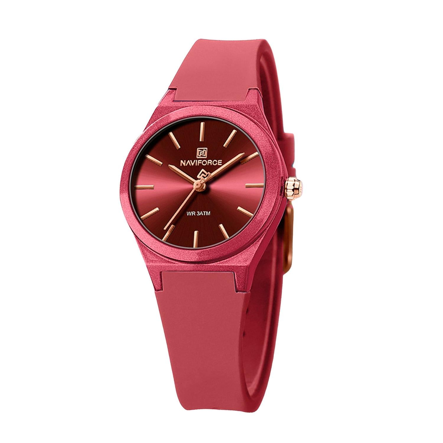 RELOJ ANALOGICO MUJER NF5056 NAVIFORCE GUINDA 1033781 - 2
