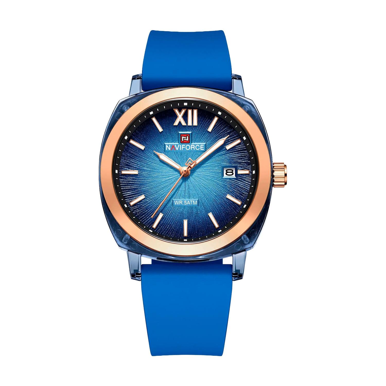 RELOJ ANALOGICO MUJER NF6111 NAVIFORCE AZUL 1033812 - 1