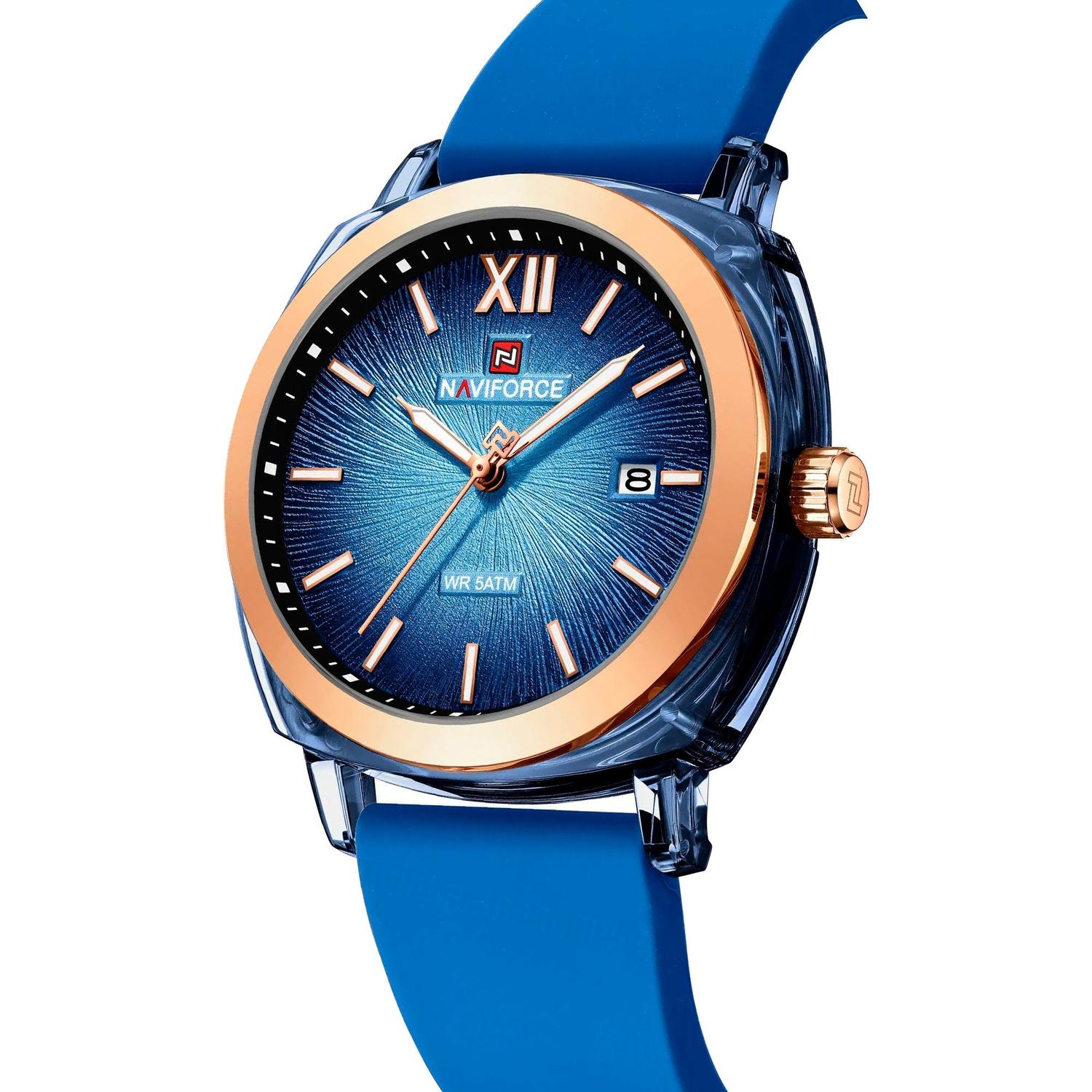 RELOJ ANALOGICO MUJER NF6111 NAVIFORCE AZUL 1033812 - 2