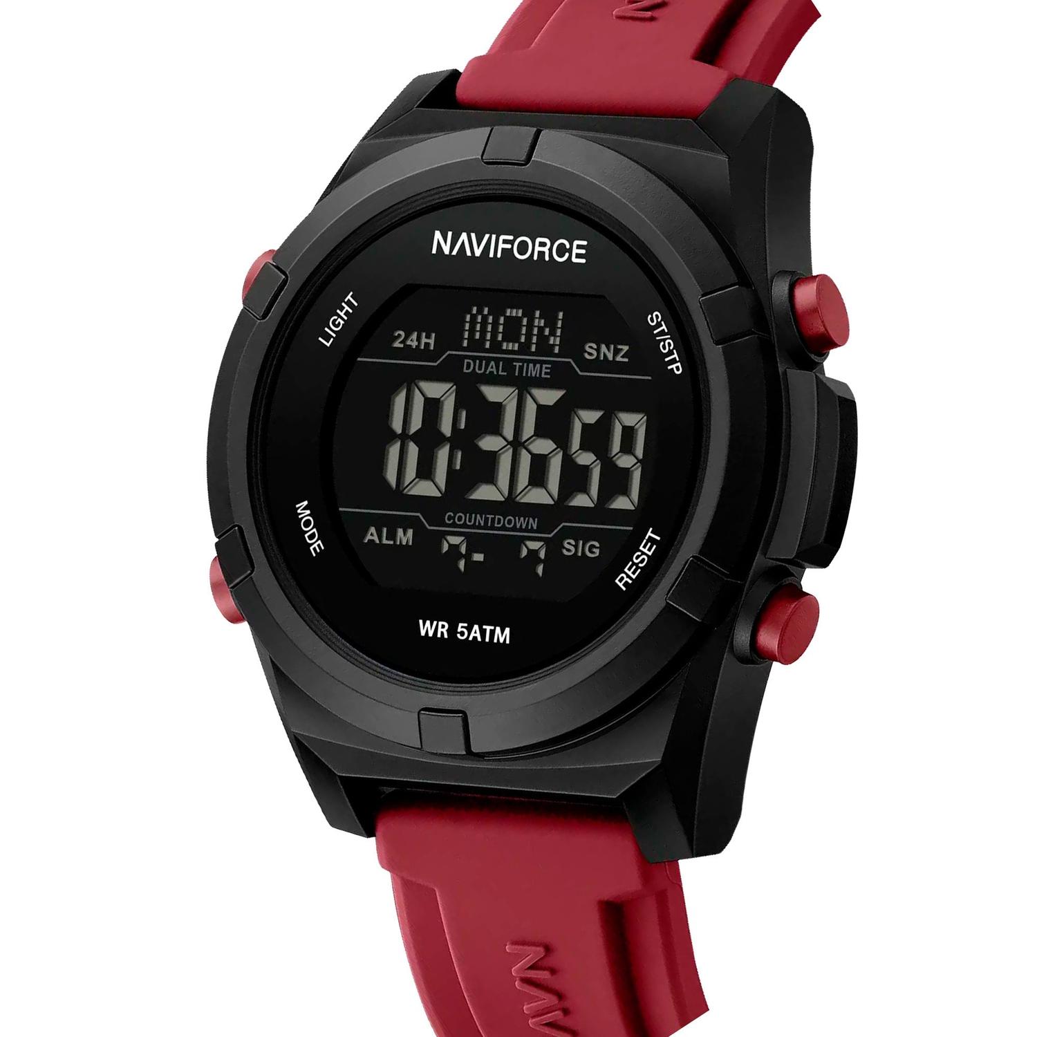 RELOJ DIGITAL HOMBRE NF7127 NAVIFORCE NEGRO 1033821 - 2
