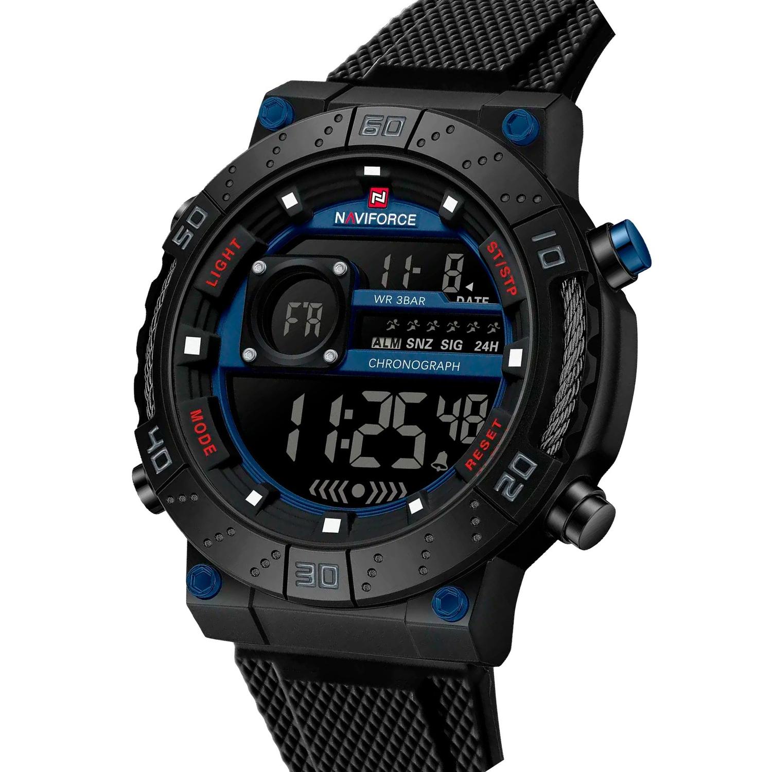 RELOJ DIGITAL HOMBRE NF9241T NAVIFORCE NEGRO 1033830 - 2